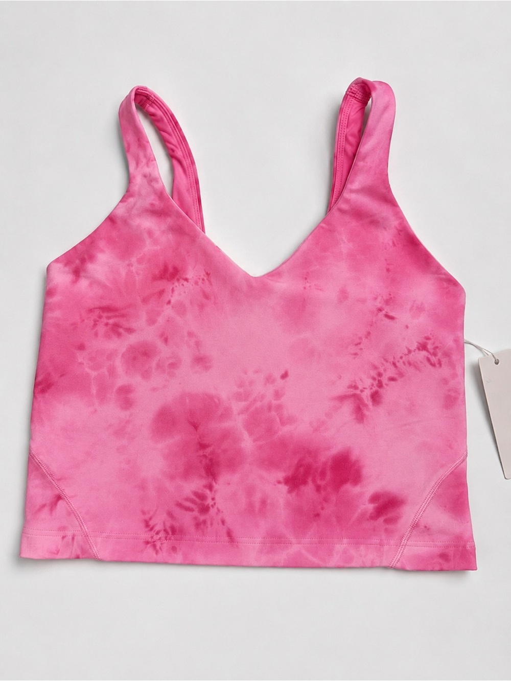 New Lululemon Align Tank Pink Watercolor Tie Dye Size 6